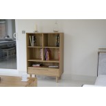 Scandic Oak Small Bookcase